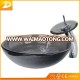 Black Glass Vessel Modern Bathroom Sink Cheap Glass Wash Basin